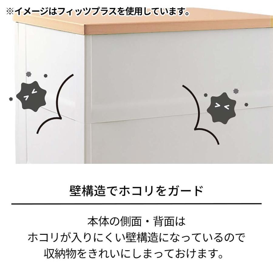 Fits チェスト フィッツプラス キャビネット 3段 幅65×奥行41×高さ