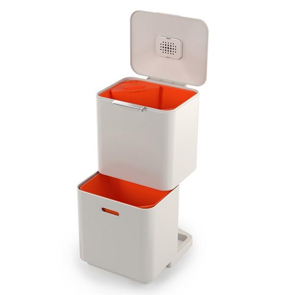 ゴミ箱 60L トーテムマックス 分別 2段 JosephJoseph ジョセフジョセフ