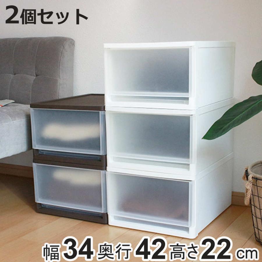 JEJアステージ 収納ボックス ストラ クローゼット 棚上 幅34×奥行42×高