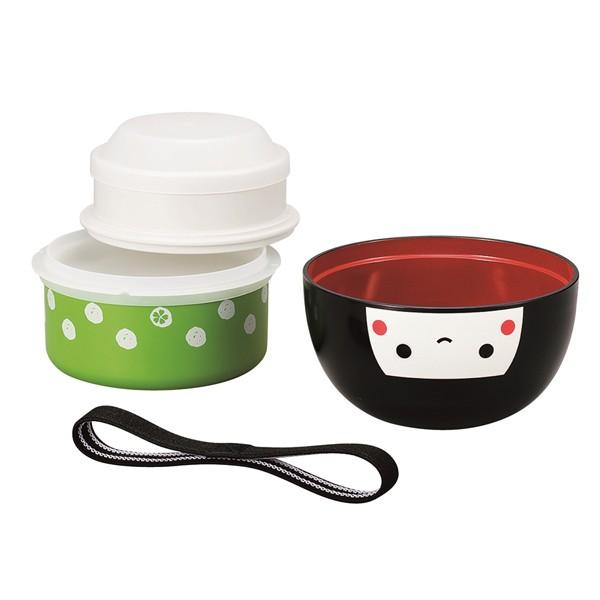 お弁当箱 2段 お椀付き きのこけし Hakoya 480ml ランチボックス 弁当箱 味噌汁 汁椀 食洗機対応 レンジ対応 おすすめ お弁当グッズのカラフルボックス 通販 Yahoo ショッピング