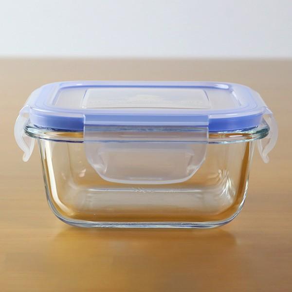 保存容器 ガラス製 300ml 角型 オーブン 冷凍 食洗器対応 パチッとロック ガラス保存容器 電子レンジok 食品保存容器 326692 お弁当グッズのカラフルボックス 通販 Yahoo ショッピング