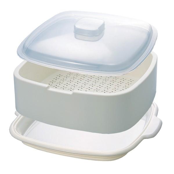 レンジ調理 むし太郎 電子レンジ レンチン料理 時短 （ 蒸し器