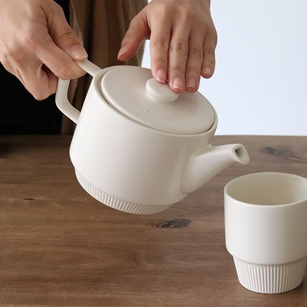 陶器　ポット M型シリーズ ポット ブルー | 白山陶器直営オンラインストア