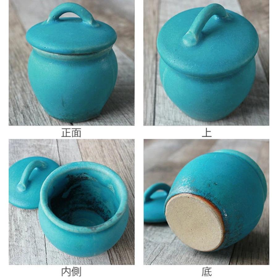 保存瓶 120ml Sサイズ 常備菜入れ Jyobi 漬物容器 ターコイズブルー