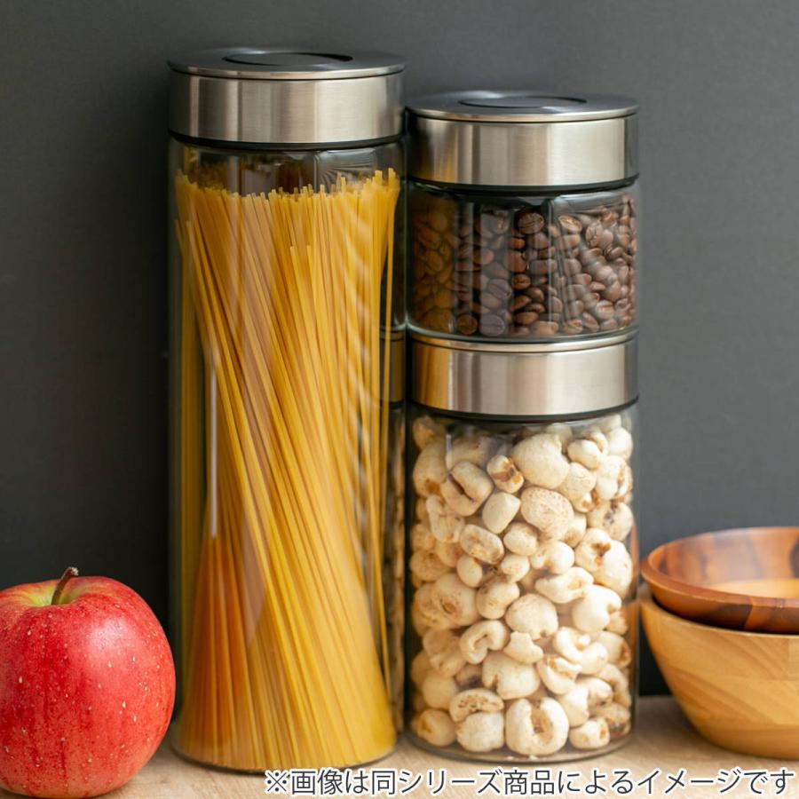 ダルトン 保存容器 350ml 丸型 シリンダージャー ウィズ リッド S