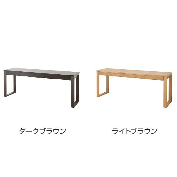 ワークデスク 学習机 幅180cm×奥行59cm タモデスク 引き出し付 （ 机
