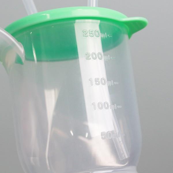 コップ 280ml 介護 ハンドル付 ストローコップ シニアベーシック （ 食器 カップ ストロー 介護用 飲みやすい 自助食器 シリコンストロー ） | ブランド登録なし | 10