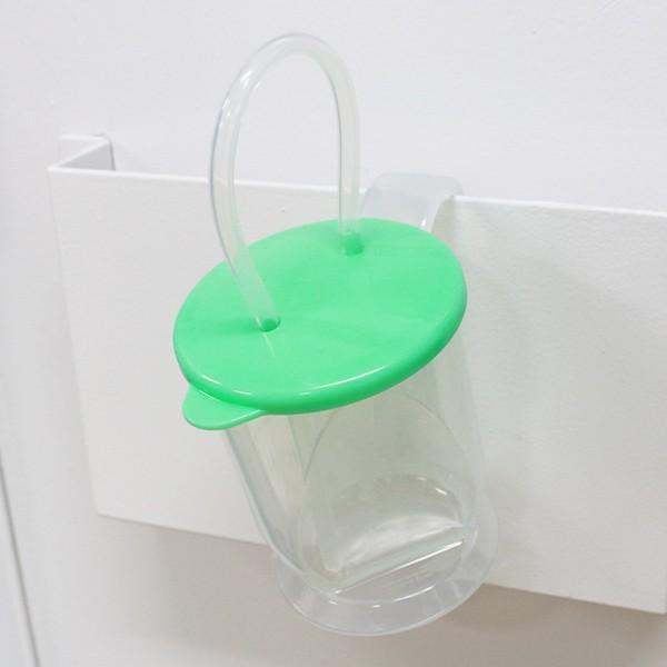 コップ 280ml 介護 ハンドル付 ストローコップ シニアベーシック （ 食器 カップ ストロー 介護用 飲みやすい 自助食器 シリコンストロー ） | ブランド登録なし | 05