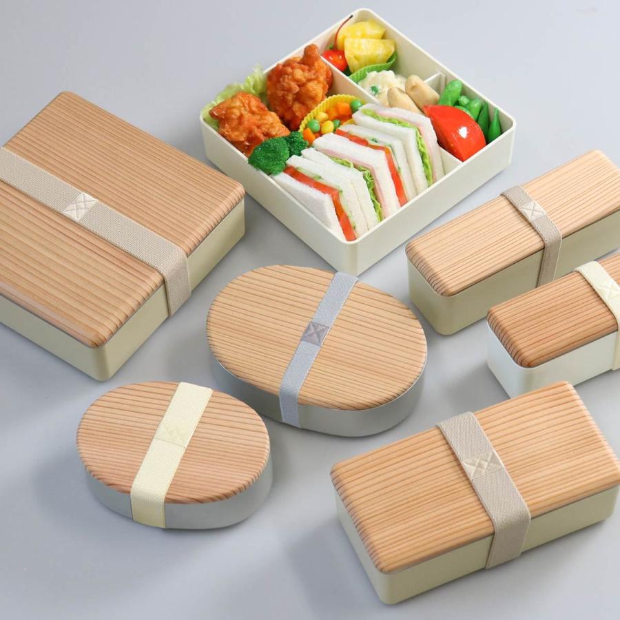 三好製作所 弁当箱 1段 280ml アルミ 木蓋 小判型 （ お弁当箱 ランチ