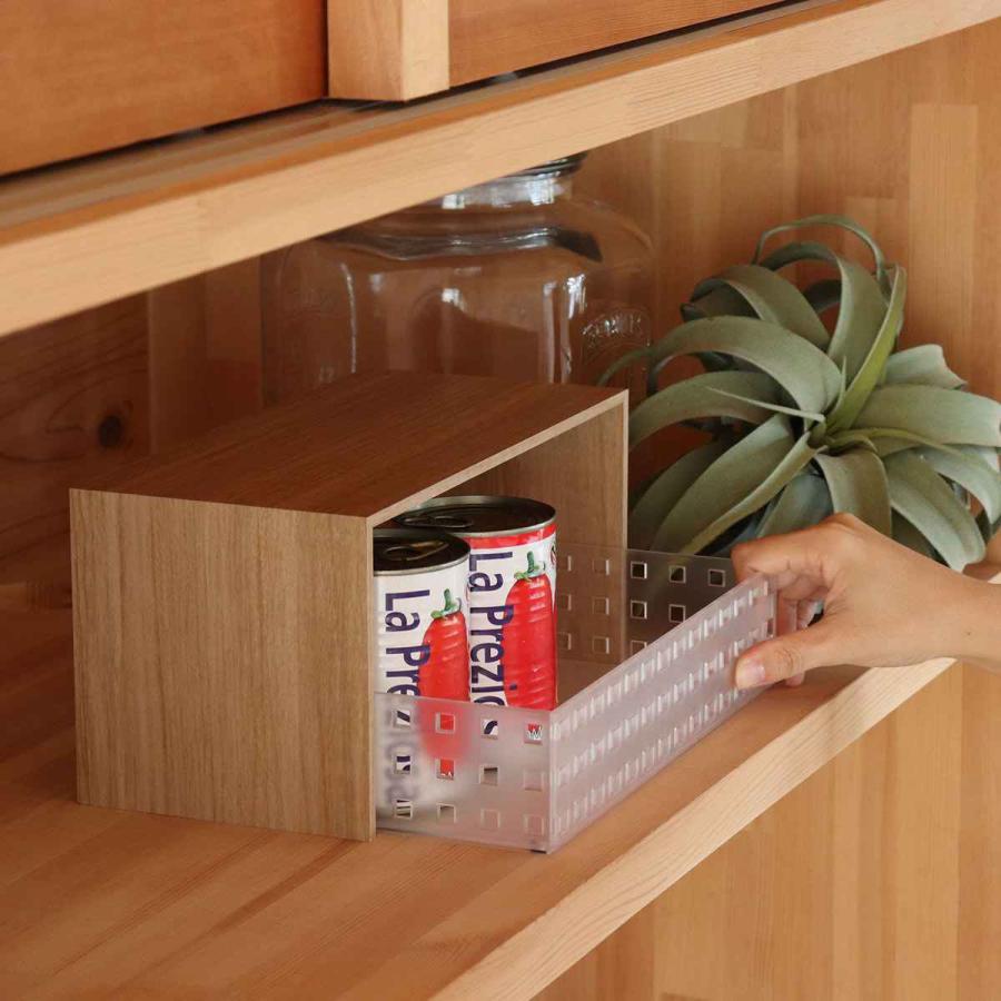 吉川国工業所 キッチンラック プラスラック スリム 木製 （ ライク