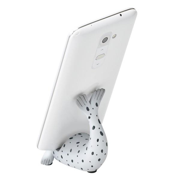スマホスタンド スマートフォンスタンド アザラシ （ スマホ 携帯