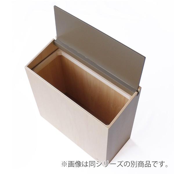 天然木のゴミ箱 ウォールナット ウォールナット無垢材ごみ箱