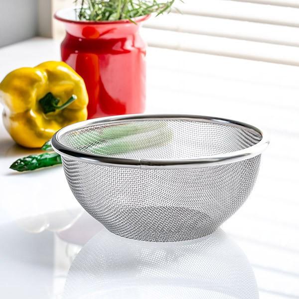 さる TSステンレス頑丈なざる(16メッシュ) 25cm ＜AZL5604＞ 新越ワークス