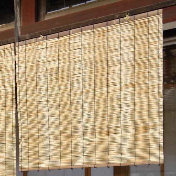 外吊りすだれ オーダーメイド 地よしすだれ 幅121 140 高さ180 0 すだれ 簾 サンシェード 3310 お弁当グッズのカラフルボックス 通販 Yahoo ショッピング