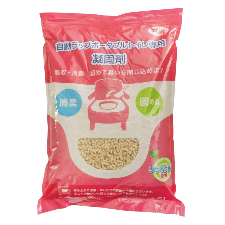 今季も再入荷 専用凝固剤 自動ラップポータブルトイレ 介護用品 凝固剤