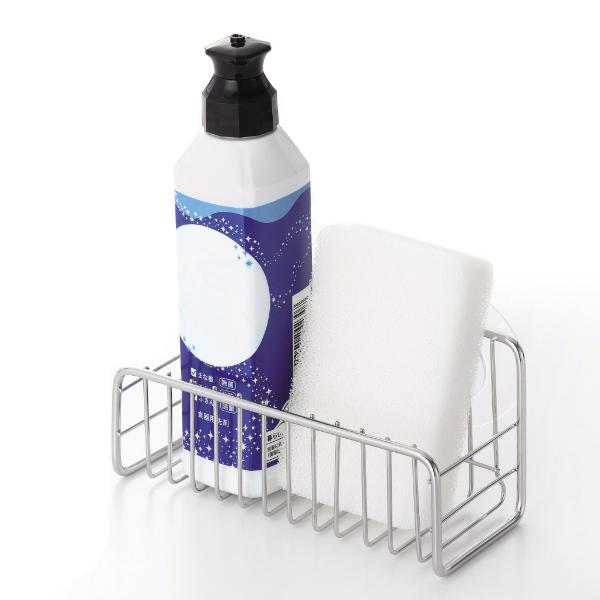 スポンジラック 洗剤ラック ステンレス製 吸盤 洗剤 スポンジラック スポンジホルダー スポンジ置き スポンジ収納 お弁当グッズのカラフルボックス 通販 Yahoo ショッピング