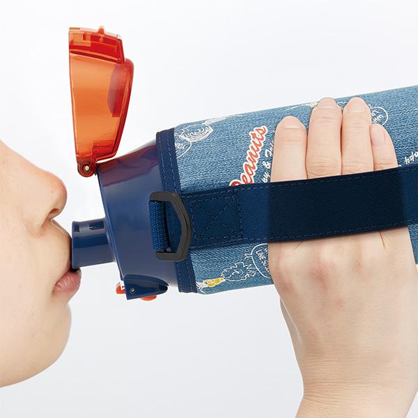 水筒 ステンレス 直飲み ワンタッチ ダイレクトステンボトル Peanuts ストライプ スヌーピー 990ml Snoopy 保冷 ワンプッシュ 子供 キッズ 3322 お弁当グッズのカラフルボックス 通販 Yahoo ショッピング