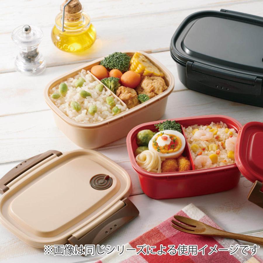 スケーター お弁当箱 1段 2点ロック 軽量 ラク軽弁当箱 M 550ml スケーター お弁当箱 1段 2点ロック 軽量 ラク軽弁当箱 M 550ml