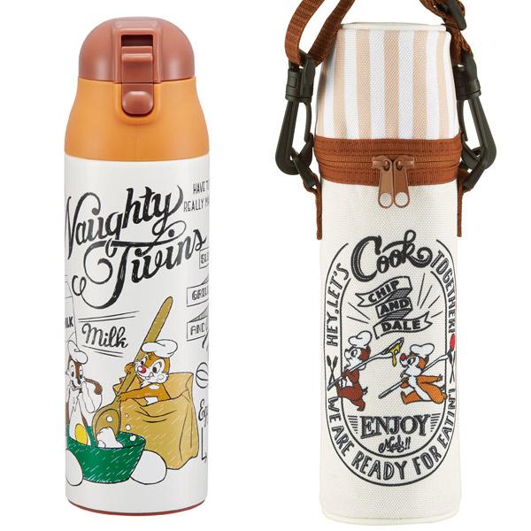 スケーター 水筒 ステンレス 直飲み ワンプッシュステンマグボトル