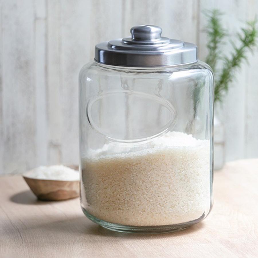 保存容器 6L クッキージャー ガラス ワイド （ キャニスター ガラス