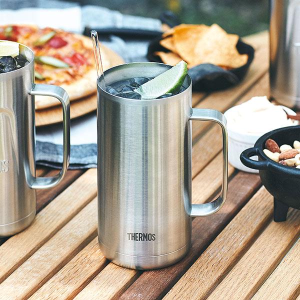 THERMOS（サーモス） ビールジョッキ 720ml 真空断熱 ステンレス製 JDK