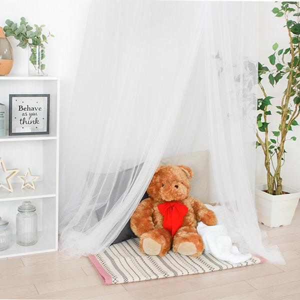 天蓋 スリーピングカーテン 蚊帳 モスキートネット ベッド レース  