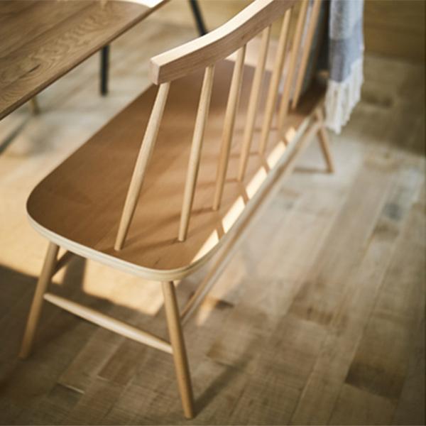 国産　園田産業　ダイニングチェア　ベンチチェア　ダイニングベンチ　天然木 Standard Collection ベンチ | 飛騨産業株式会社【公式】 | 飛騨