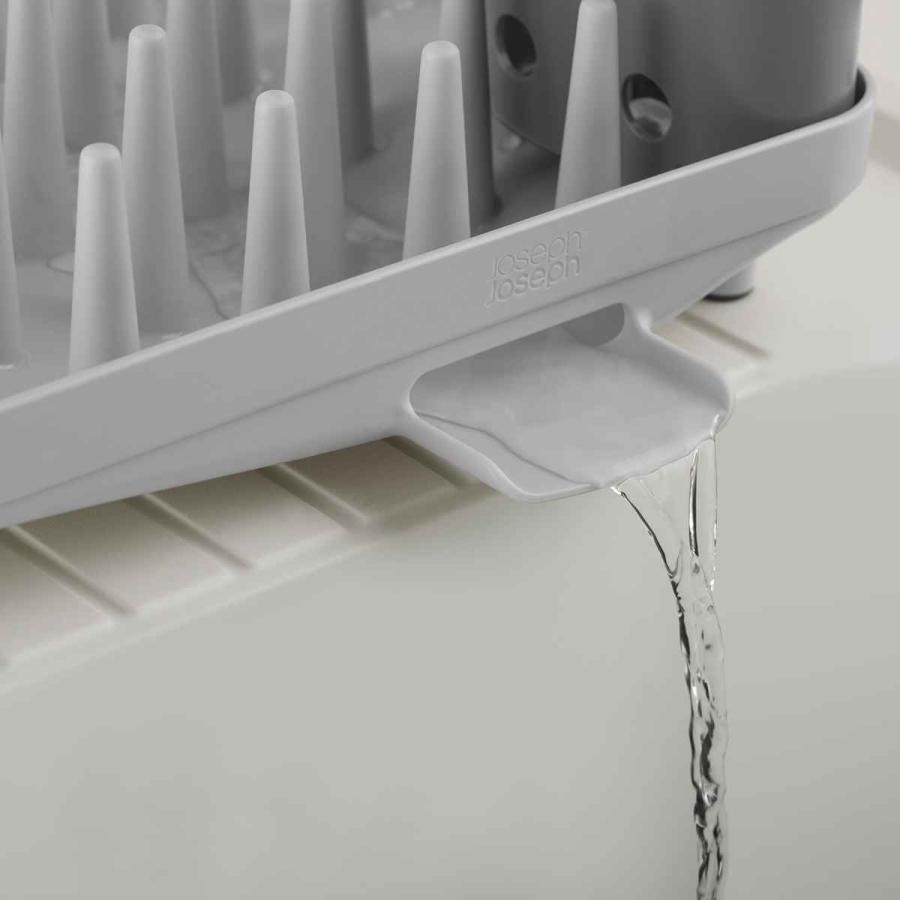 Joseph Joseph 水切りラック デュオ コンパクトディッシュラック （ ジョセフジョセフ DUO 水切りかご 水切りトレー ディッシュラック 水切り コンパクト ） 334113