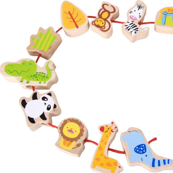 ひも通し 木製 ビーズ ズー 動物 おもちゃ 知育玩具 Classic クラシック 紐通し 玩具 木のおもちゃ 幼児 お弁当グッズのカラフルボックス 通販 Yahoo ショッピング