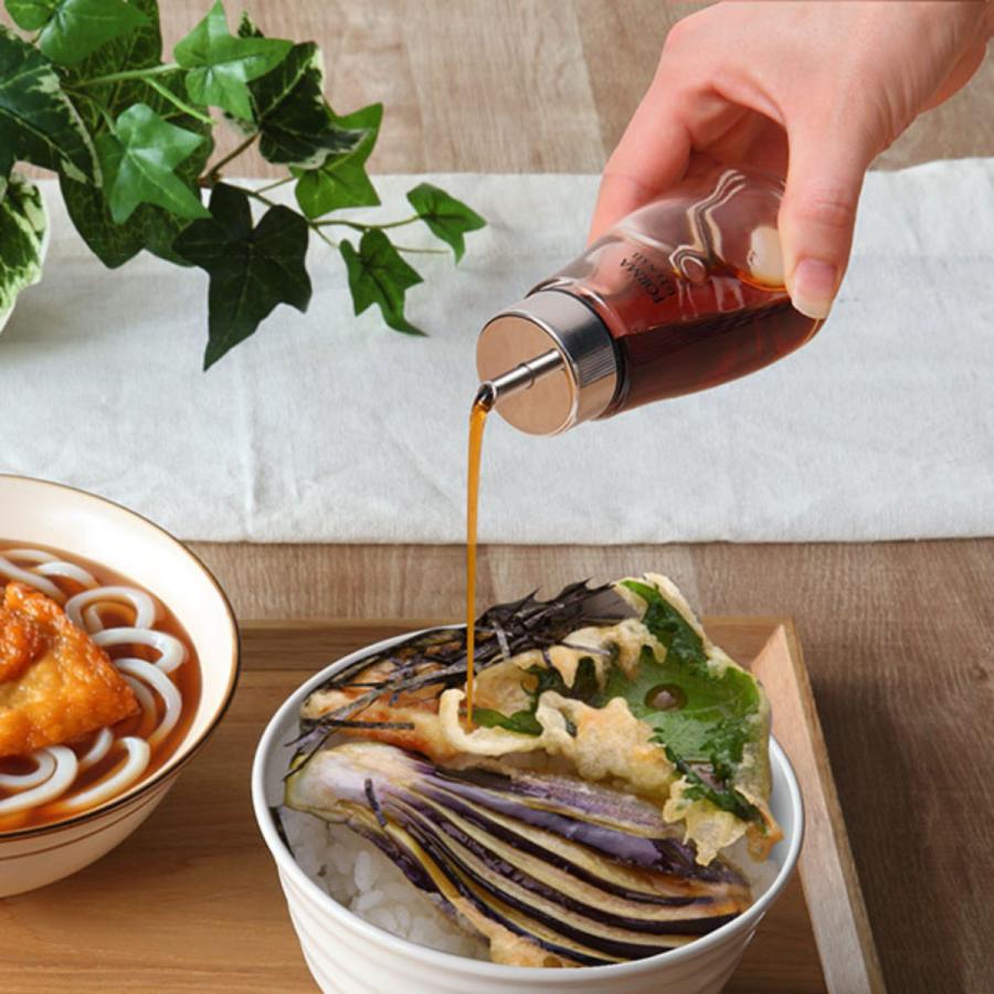 アスベル（ASVEL） 醤油差し 110ml キャップ付き ガラス フォルマHG