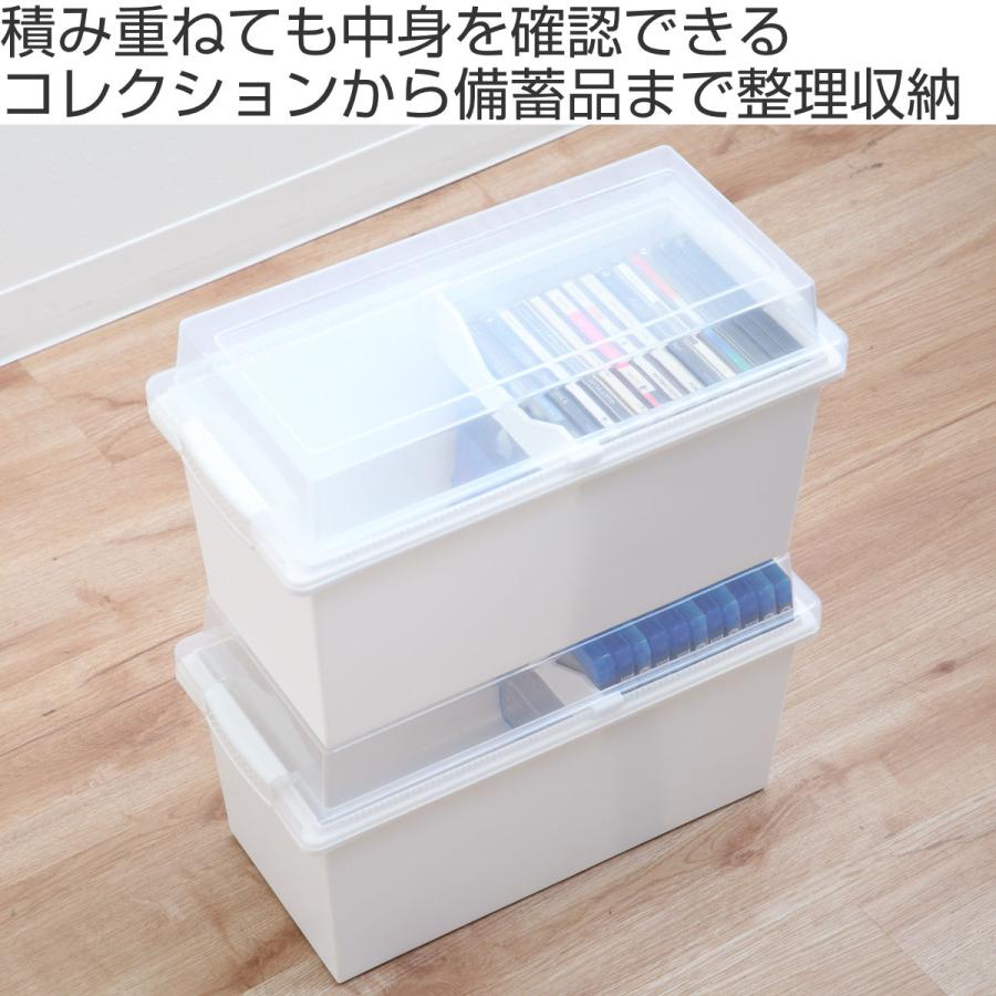 Like-it（ライクイット） 収納ボックス 積み重ねても中身が見える 幅36