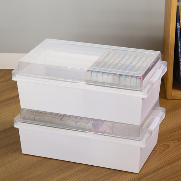 収納ボックス Dvd コミック 漫画 メディア収納 幅39 奥行23 高さ15cm 現品 収納 フタ付き ボックス プラスチック ケース