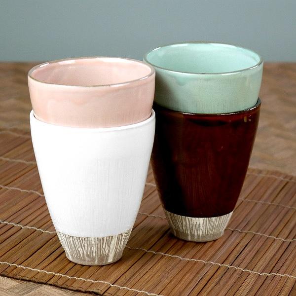 フリーカップ 320ml 白樺 デザートカップ 湯呑み 食器 和食器 陶器