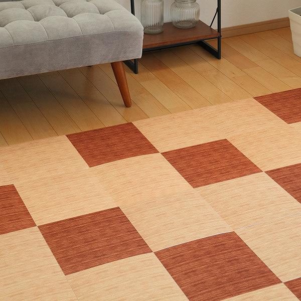 タイルマット 洗える吸着マット 床暖房対応 フリーカット 29 29cm ウッド 9枚 タイルカーペット ジョイントマット マット お弁当グッズのカラフルボックス 通販 Yahoo ショッピング