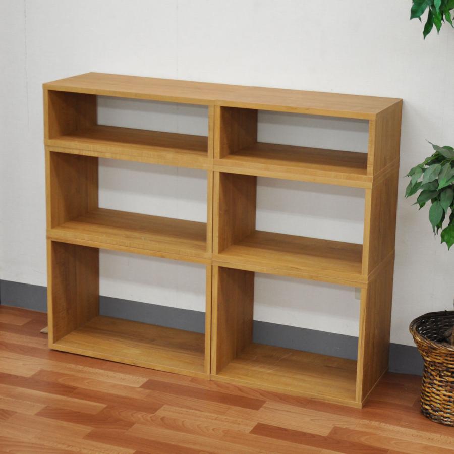 オープンラック2段式 オープンラックシステム 浅型 2段 幅25×奥行30×高さ60cm 組合せ