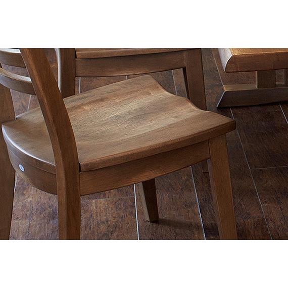 チェア 座面高43cm ダイニングチェア 木製 天然木 無垢材 ダイニング