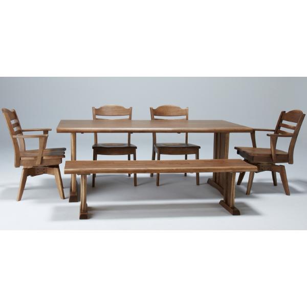 チェア 座面高43cm ダイニングチェア 木製 天然木 無垢材 ダイニング