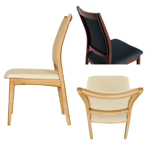 専用です！⑤ダイニングチェア ダイニングチェア 同色2脚セット 座面高43cm 天然木 アームレス