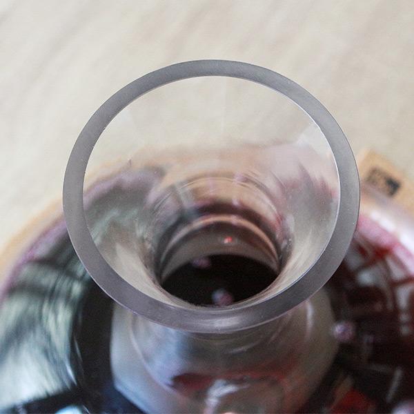 カラフェ スワリングカラフェ バキュバン VACUVIN ワインカラフェ ガラス製 （ デキャンタ スワリング ワイン 回す デカンタ ピッチャー ）｜colorfulbox｜04