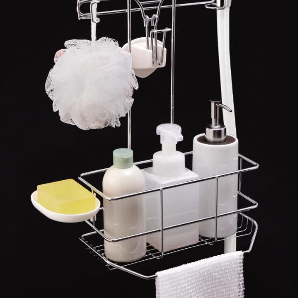 シャワーラック バスストレージ お風呂 ラック バスラック 収納 シャンプーラック 吊り下げ シャワーフック お弁当グッズのカラフルボックス 通販 Yahoo ショッピング