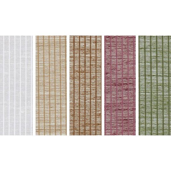 パーテーション 3連 衝立 スマホ型 すだれ 麻 天然木 日本製 （ パーティション 目隠し ついたて 仕切り 和風 木製 ） 3連