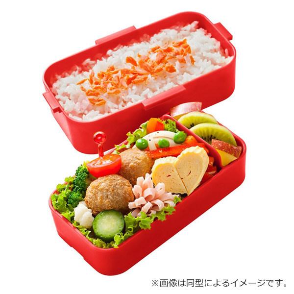 お弁当箱 2段 ふわっと弁当箱 4点ロック チップとデール クッキング