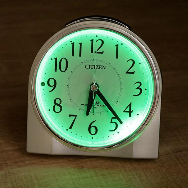 目覚まし時計 シチズン CITIZEN 電波時計 ネムリーナリング （ 置時計 インテリア アナログ 電波目覚まし時計 アラームクロック ）｜colorfulbox｜05