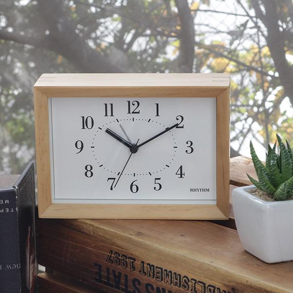 RHYTHM（時計） 掛け時計 掛置兼用タイプ A Series A6 木枠