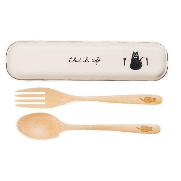 コンビセット スプーン フォーク chat du cafe カトラリー