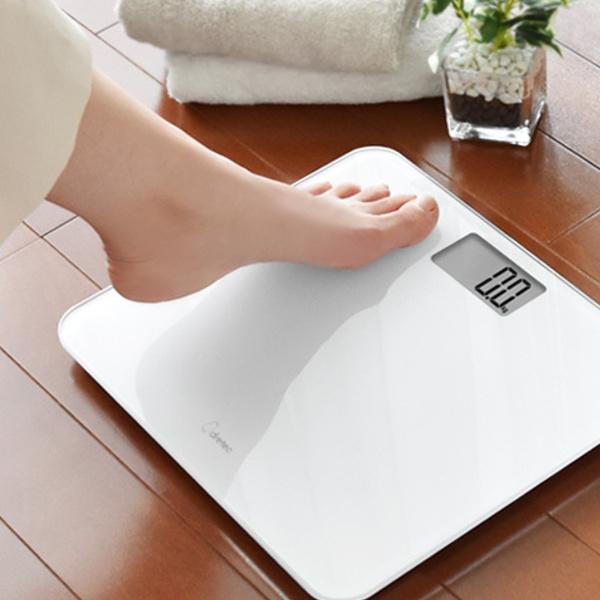 体重計 デジタル ボディスケール グラッセ ガラストップ