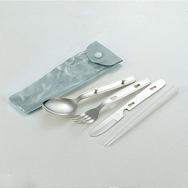 キャプテンスタッグ テーブル・クッカー・箸・先割れスプーン