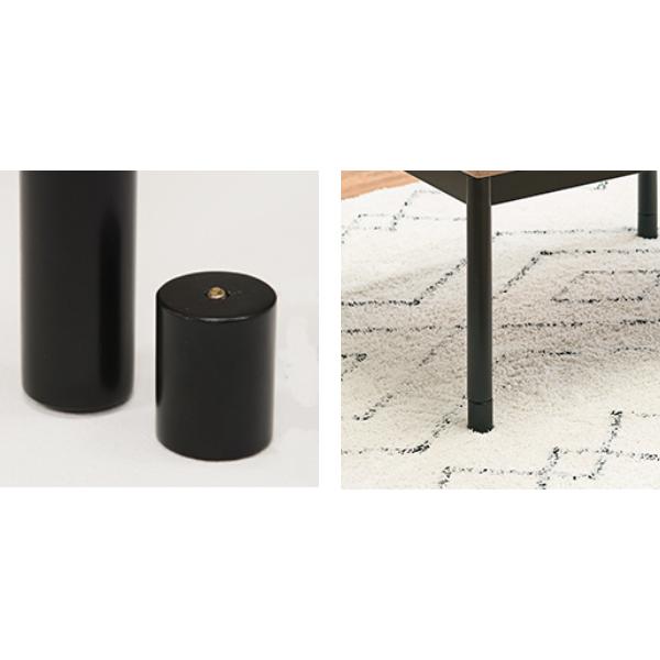 こたつ 幅75cm テーブル 家具調こたつ 木目調 フラットヒーター 手元