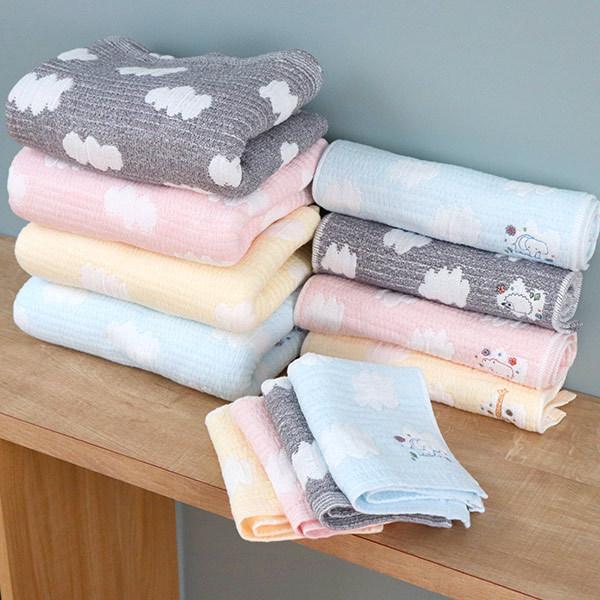 バスタオル 50×100cm エレファントインファントメレンゲガーゼ ガーゼ