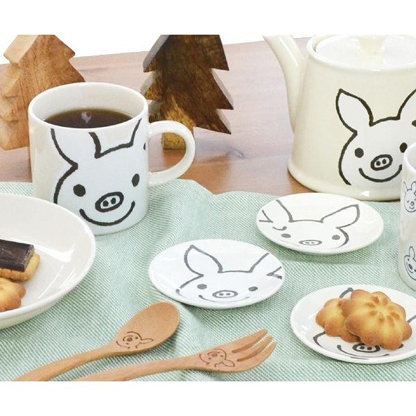 プレート 26cm ラッキーピッグホーム LuckyPig home 皿 食器 陶磁器